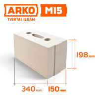 Blokeliai ARKO M15 Blokeliai ARKO M15