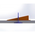 Plytelių lyginimo sistemos Pritraukėjai 1,0mm (100 vnt.)