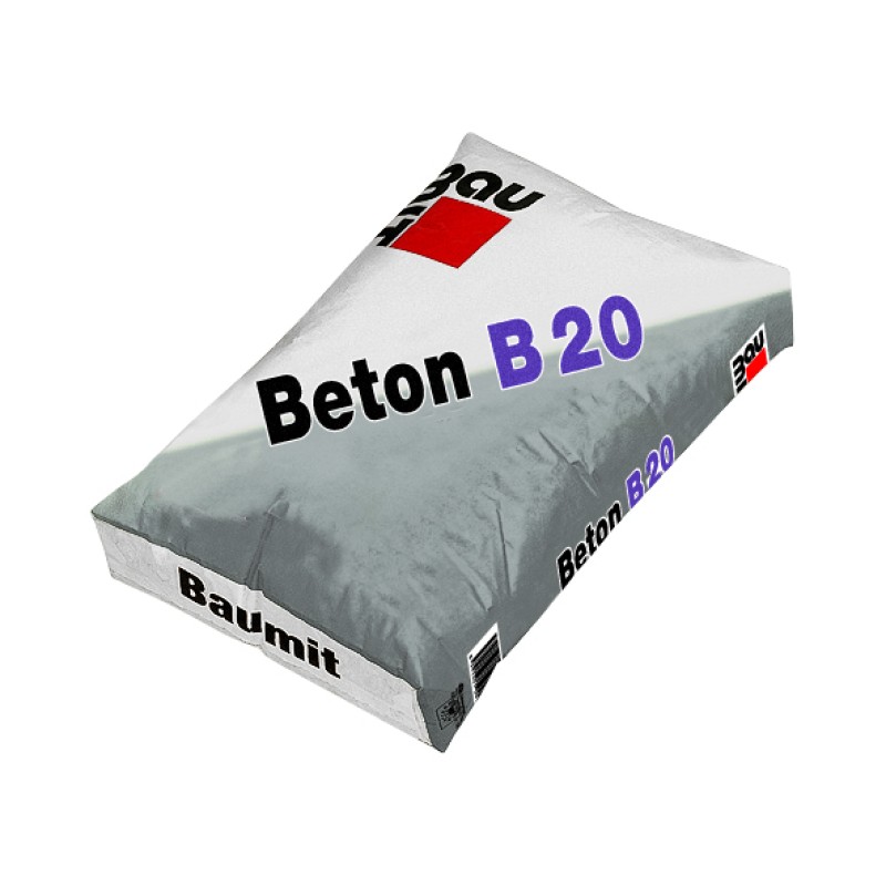 Sausas betono mišinys Baumit Beton B20 25,0kg