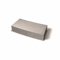 Benders lenktas dekoratyvinis blokas 4,5m 723,8x350x150 (Spalva - pilka) Benders lenktas dekoratyvinis blokas 4,5m 723,8x350x150 (Spalva - pilka)