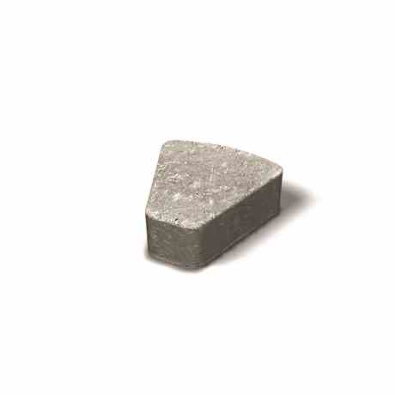 Benders betoninės rato trinkelės mažos Troja Antik 140x140x52,5x50 (Spalva - pilka)