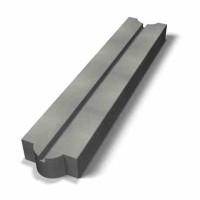 Benders atraminės sienėlės pamatinis blokas Mega 1000x210x100 (Spalva - pilka)