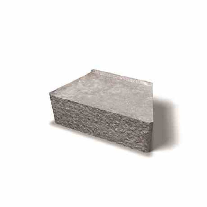 Benders Megastone tiesiai skeltas atraminės sienėlės blokas 400x220x150 (Spalva - pilka)