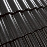 Betoninė čerpė Benders Palema Candor Juoda 80
