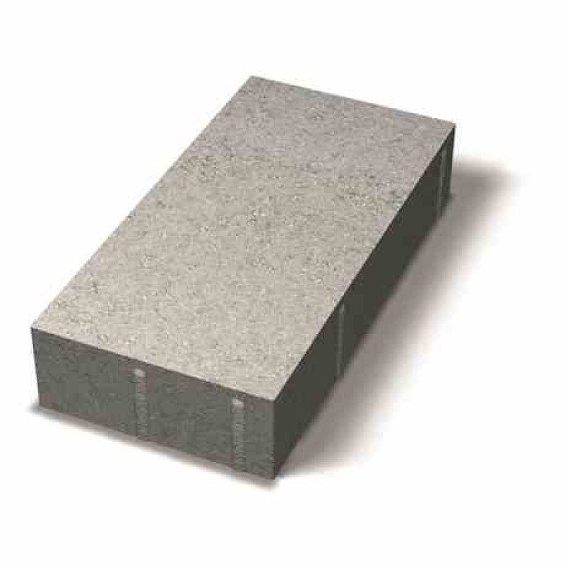 Benders grindinio plytelė nuožulniais kraštais 350x175x60 (Spalva - pilka)