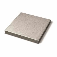 Benders grindinio plytelė nuožulniais kraštais 350x350x40 (Spalva - pilka)