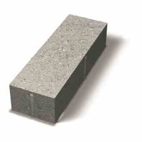Benders grindinio plytelė stačiais kraštais 350x117x80 (Spalva - pilka)