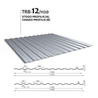 Trapecinis profilis TRB 12/1120 Trapecinis profilis TRB 12/1120