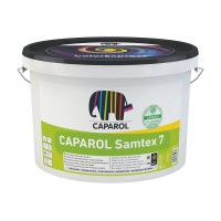 Šilko matiniai, atsparūs šlapiam trynimui lateksiniai vidaus dažai CAPAROL Samtex 7 E.L.F. 1,25l