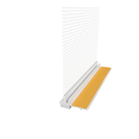 Ejot PVC deformacinis profilis GAP 09/01 su tinkleliu (108 Plus 9mm) 2,4m