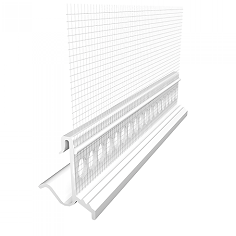 Ejot PVC cokolinis profilis Plius 815 2,0m Ejot PVC cokolinis profilis Plius 815 2,0m