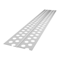 PVC universalus profilis (2.5 m)