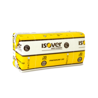 Mineralinė vata Isover Premium 33 100 mm storio, universali Mineralinė vata Isover Premium 33 100 mm storio, universali