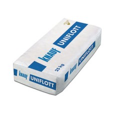 Ypač tvirtas gipsinis gipskartonio bei gipso plaušo plokščių siūlių glaistas Knauf Uniflot 25,0kg