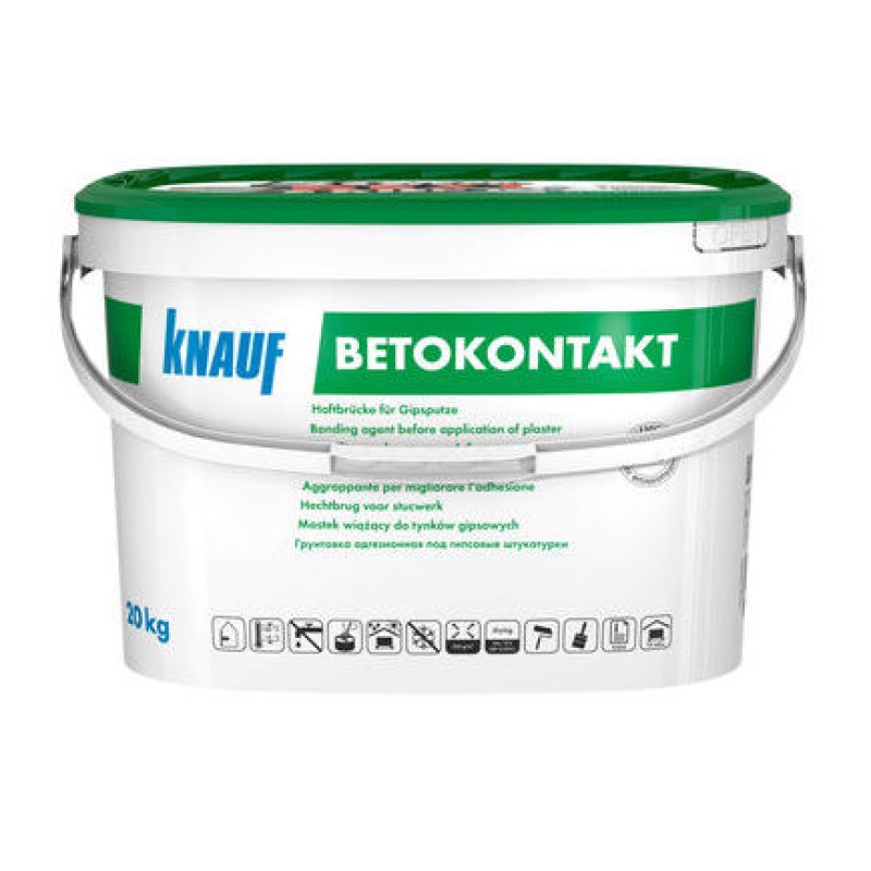 Neįgeriančių mineralinių paviršių gruntas Knauf Betokontakt 20,0kg
