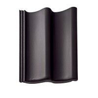 Betoninė čerpė BALTIC CISAR Juoda Betoninė čerpė BALTIC CISAR Juoda