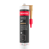 Smėlio spalvos sintetinio kaučiuko klijai Penosil SpeedFix Universal 907, 290 ml Smėlio spalvos sintetinio kaučiuko klijai Penosil SpeedFix Universal 907, 290 ml