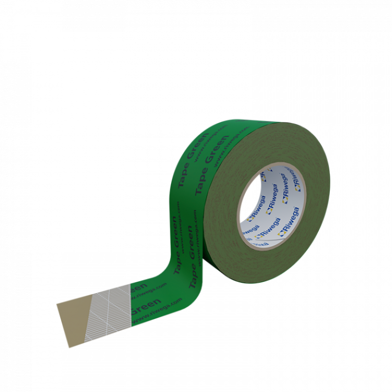 Riwega lipni vidaus juosta USB Tape Green 60mm x 25,0m