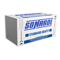 Pilkas fasadinis polistireninis putplastis Sonarol EPS S 033 Standard grafit Pilkas fasadinis polistireninis putplastis Sonarol EPS S 033 Standard grafit