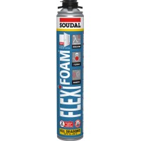 Elastiškos akustinės montavimo putos Soudal Flexifoam Gun Elastiškos akustinės montavimo putos Soudal Flexifoam Gun