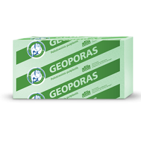Polistireninis putplastis Geoporas EPS 100, nefrezuotas Polistireninis putplastis Geoporas EPS 100, nefrezuotas
