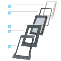Velux Montavimo paketas "Pagrindinis" su EDQ Velux Montavimo paketas "Pagrindinis" su EDQ