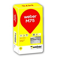 Cementinis mūro mišinys Weber M75 25,0kg