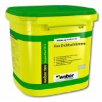 Dvikomponentė labai elastinga cementinė hidroizoliacija Weber Tec Superflex 2D 24,0kg Dvikomponentė labai elastinga cementinė hidroizoliacija Weber Tec Superflex 2D 24,0kg