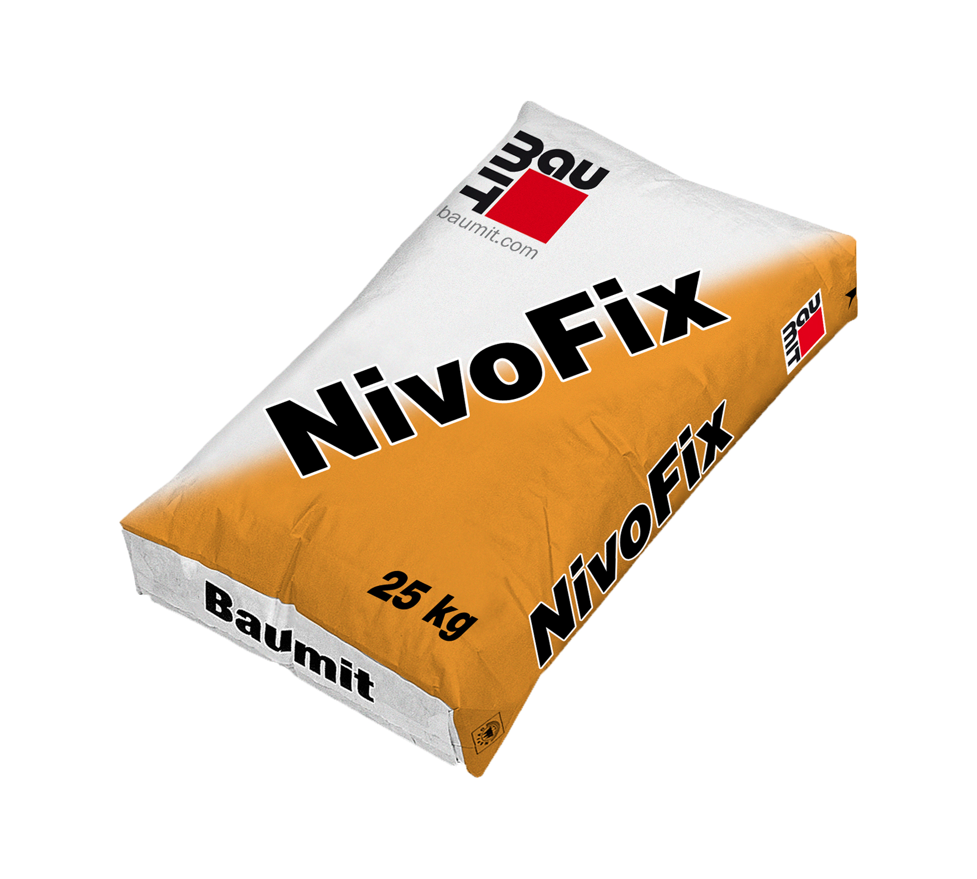 Mineralinis klijavimo mišinys šilumos izoliacijos plokštėm Baumit NivoFix 25,0kg