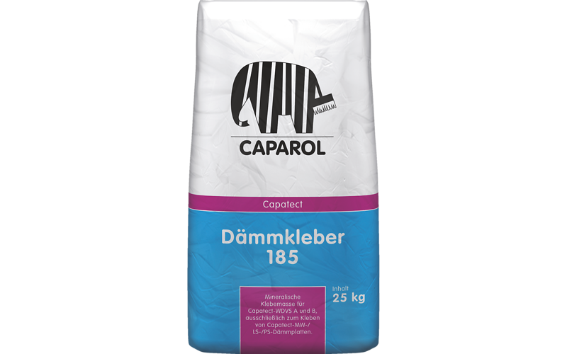 Mineralinis sausasis mišinys Capatect-Dämmkleber 185 25,0kg skirtas klijuoti termoizoliacines plokštes Mineralinis sausasis mišinys Capatect-Dämmkleber 185 25,0kg skirtas klijuoti termoizoliacines plokštes