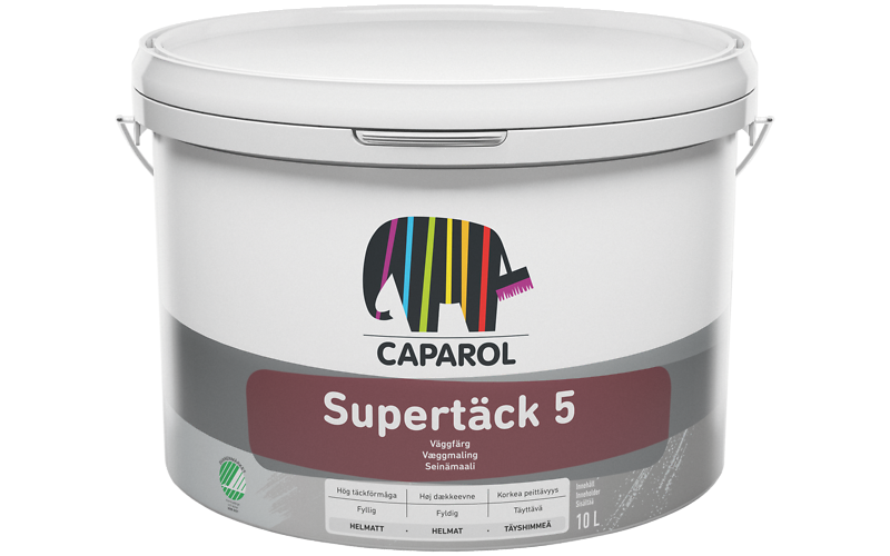Matiniai dažai vidaus apdailai CAPAROL Supertäck 5