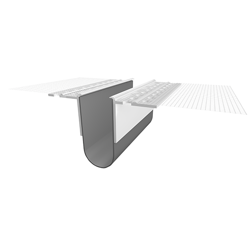 Ejot PVC Profilis 420E 2,5m (deformacinių siūlių profilis plokštumai)