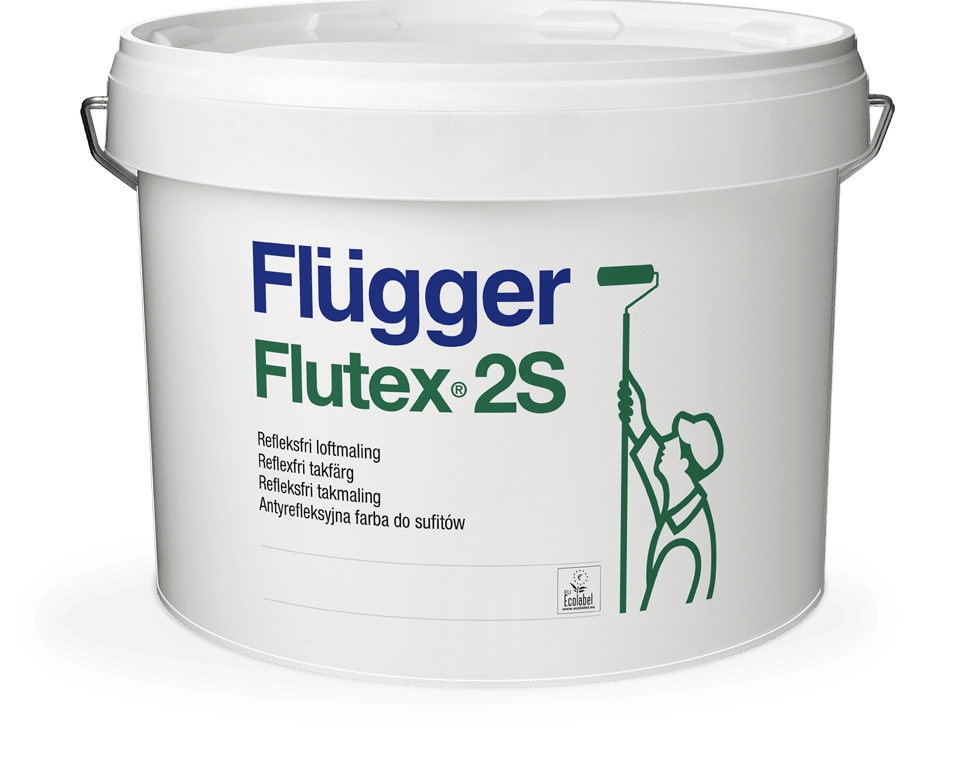 Matiniai dažai luboms Flugger Flutex 2S