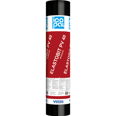 Ruloninė bituminė danga Icopal ELASTOBIT S4 mineral (apatinis sl.) 7,5m² Ruloninė bituminė danga Icopal ELASTOBIT S4 mineral (apatinis sl.) 7,5m²