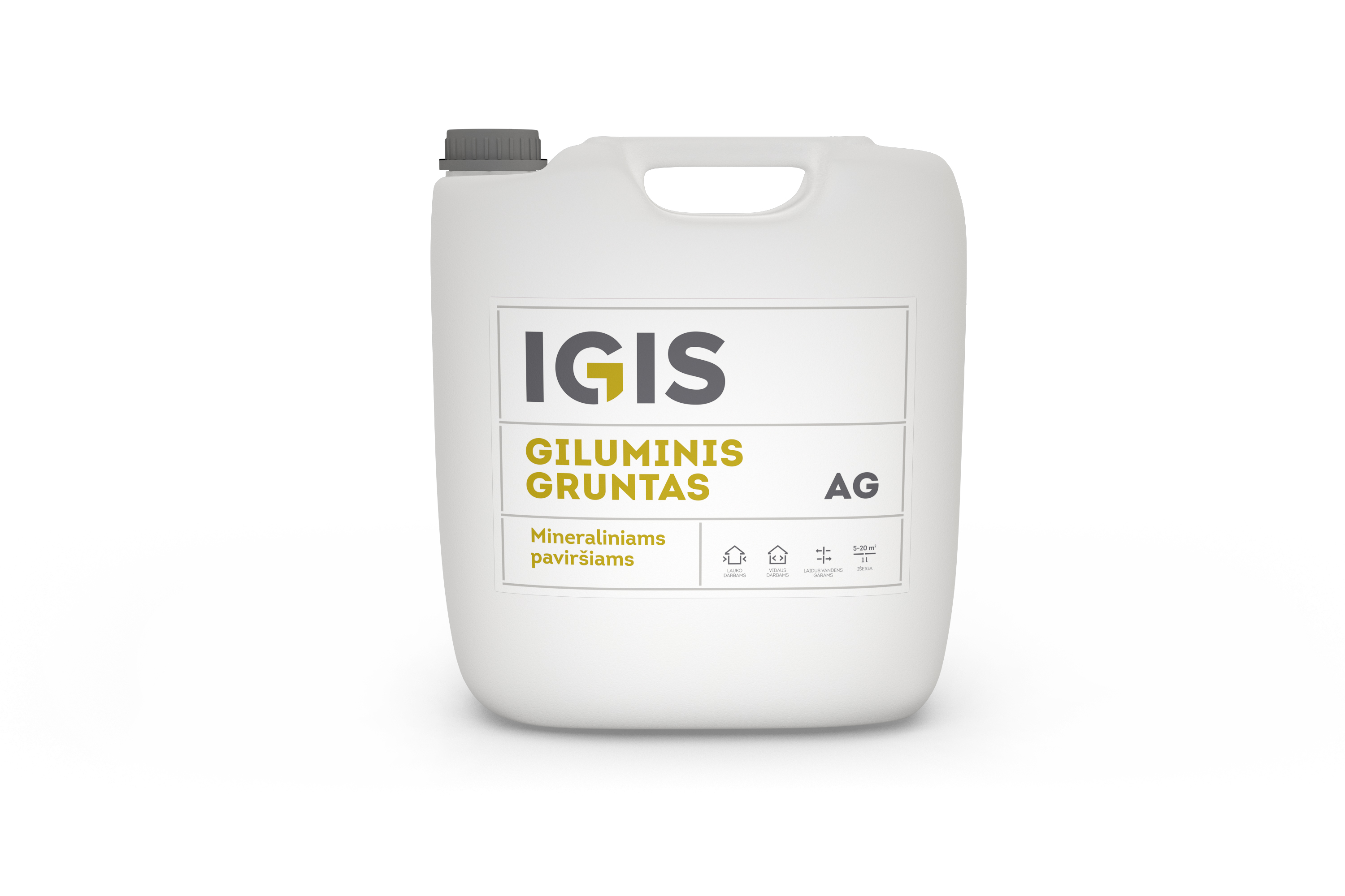 Akrilinis giluminis gruntas Igis AG 10,0l