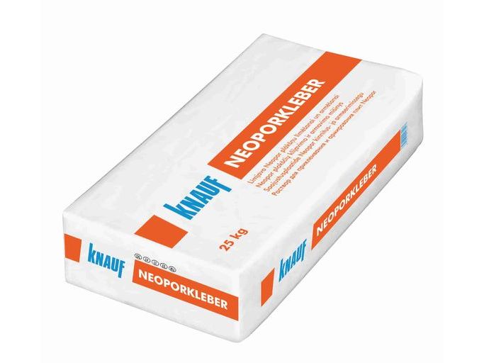 Neopor tipo izoliacinių plokščių klijavimo ir armavimo mišinys Knauf Neoporkleber 25,0kg Neopor tipo izoliacinių plokščių klijavimo ir armavimo mišinys Knauf Neoporkleber 25,0kg