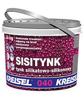 Dekoratyvinis silikon-silikatinis tinkas SILIKON-SILIKATPUTZ 040 25.0kg