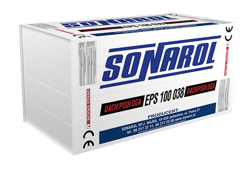 Polistireninis putplastis Sonarol EPS100, nefrezuotas Polistireninis putplastis Sonarol EPS100, nefrezuotas