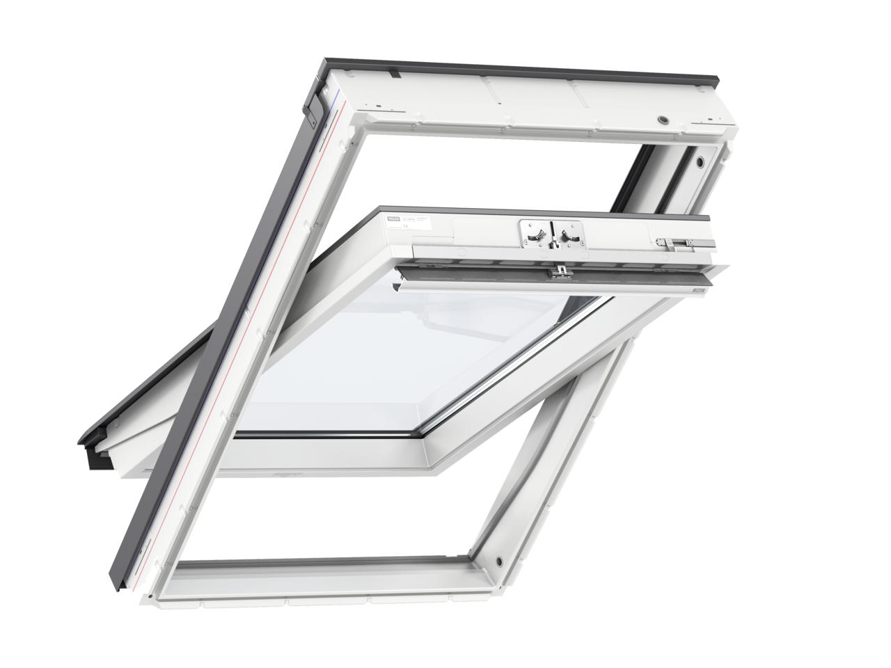 Velux GLU 0061 rankena viršuje